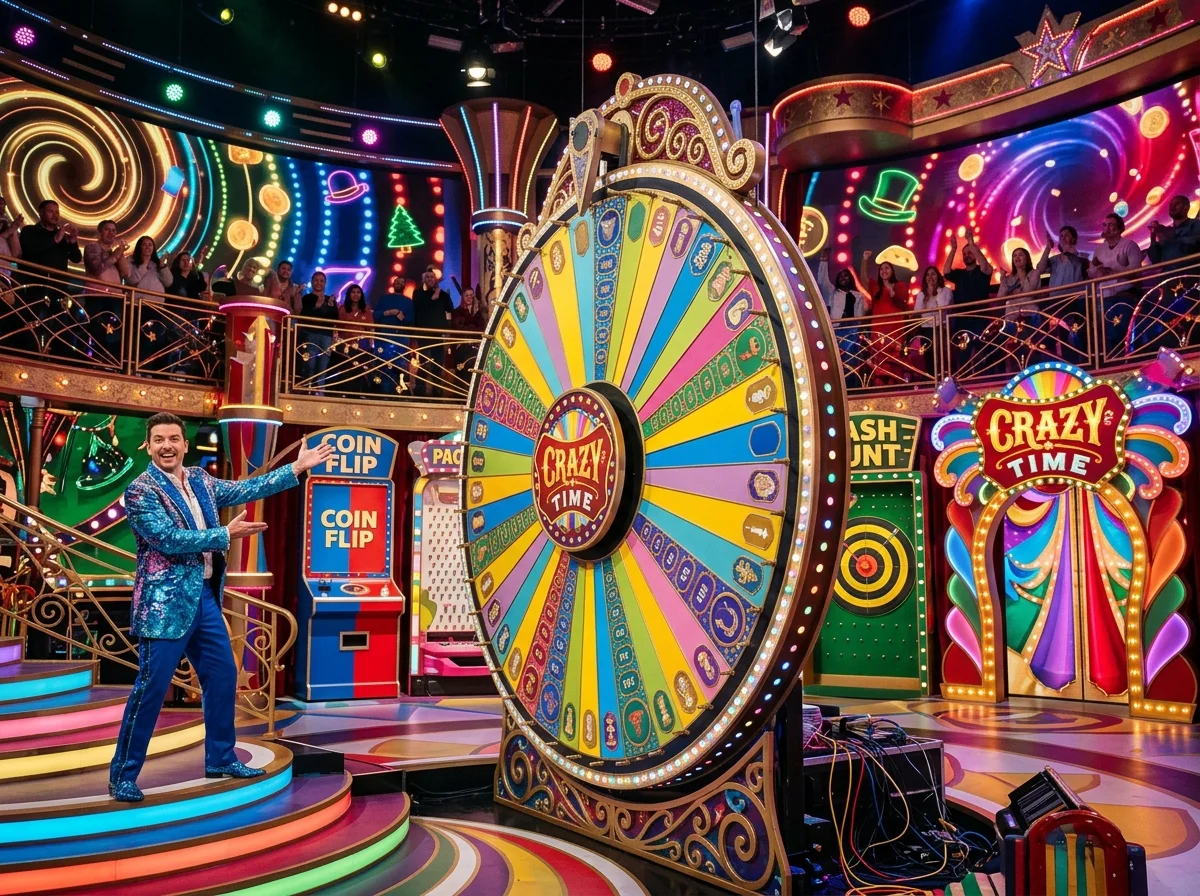 Crazy Time at best live casino canada