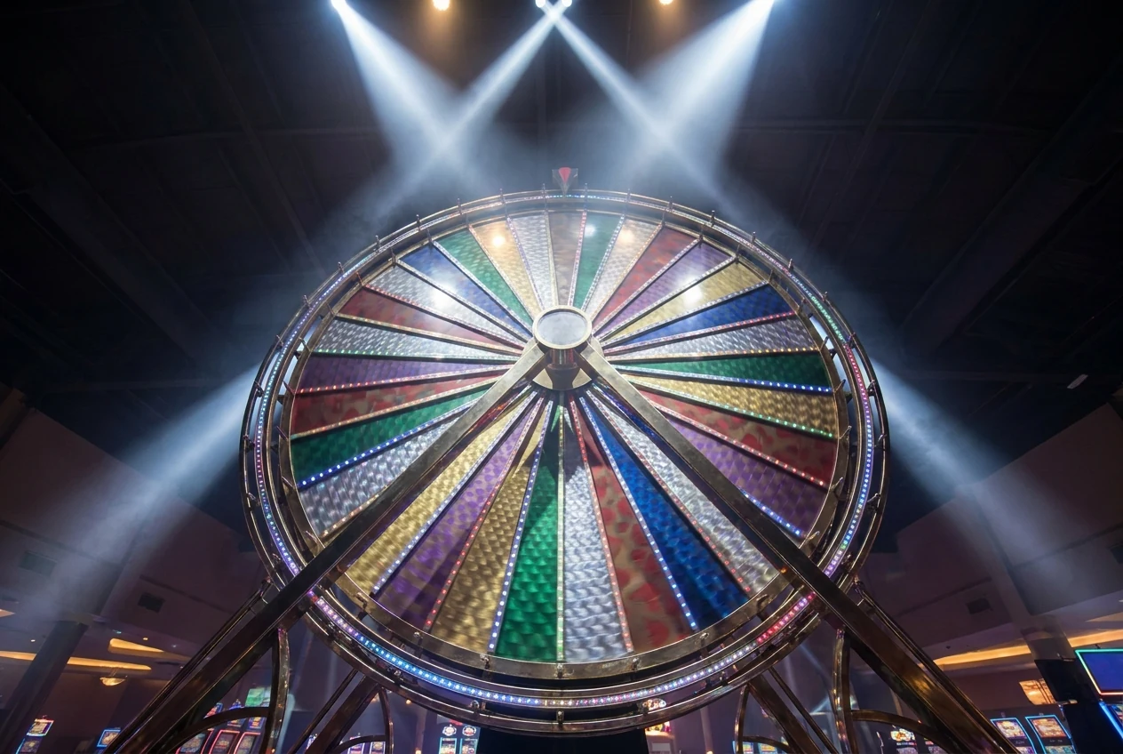 Mega Wheel at Bizzo Casino